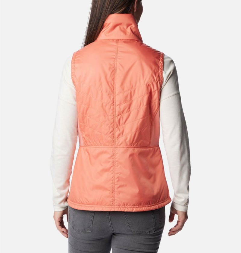 Columbia Mix It Around II Women's Vest Coral | GDRWLT-358