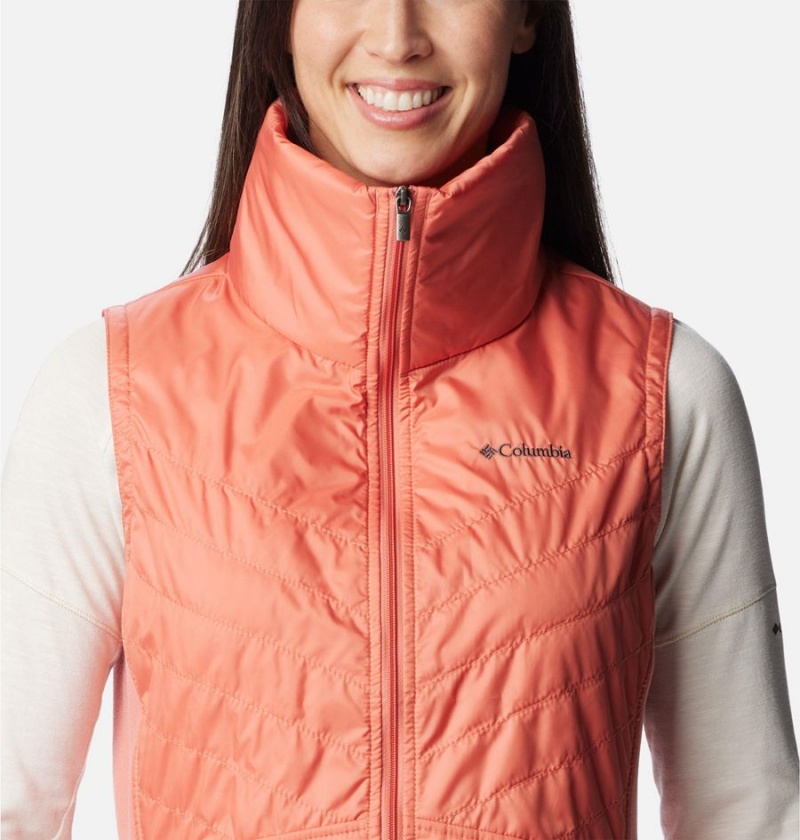 Columbia Mix It Around II Women's Vest Coral | GDRWLT-358