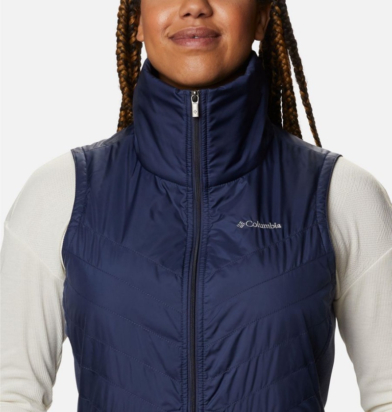 Columbia Mix It Around II Women's Vest Navy | NIFQZK-749