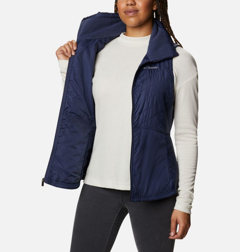 Columbia Mix It Around II Women's Vest Navy | NIFQZK-749