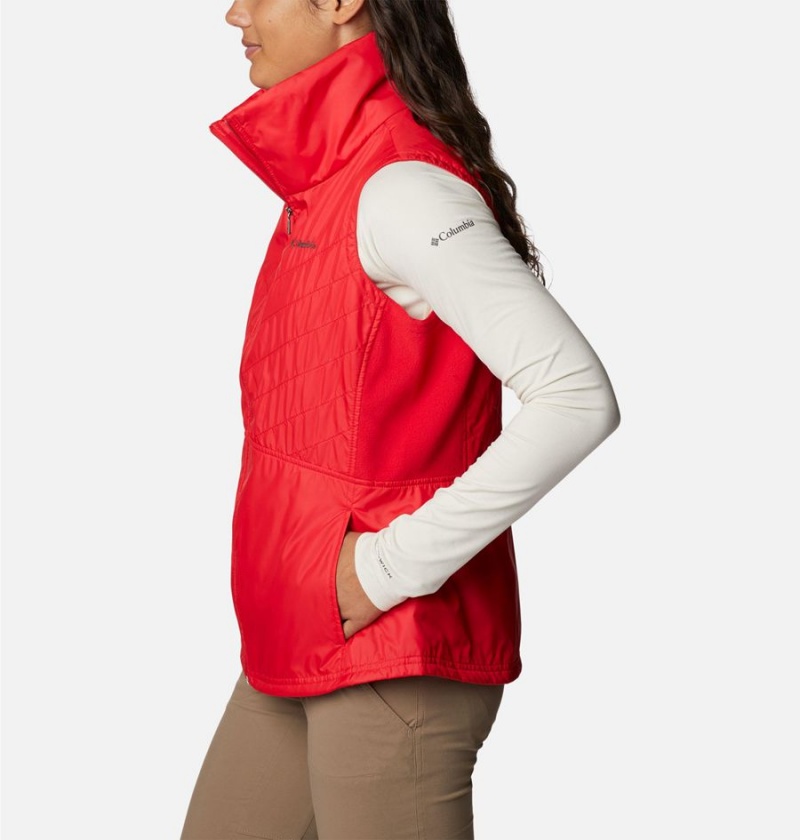 Columbia Mix It Around II Women's Vest Red | MKURVT-234