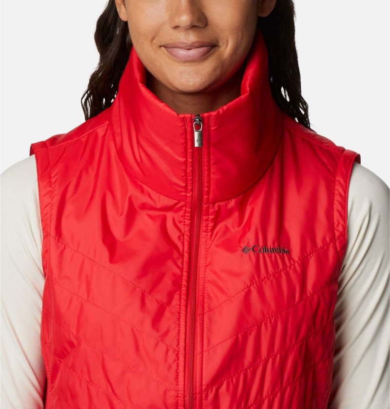 Columbia Mix It Around II Women's Vest Red | MKURVT-234