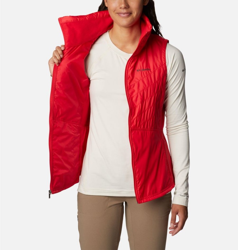 Columbia Mix It Around II Women's Vest Red | MKURVT-234