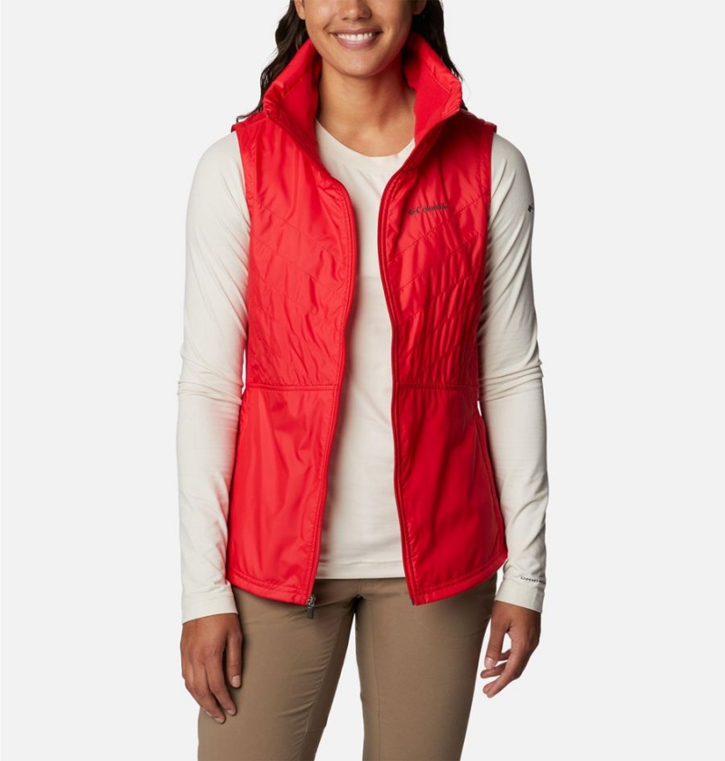 Columbia Mix It Around II Women's Vest Red | MKURVT-234