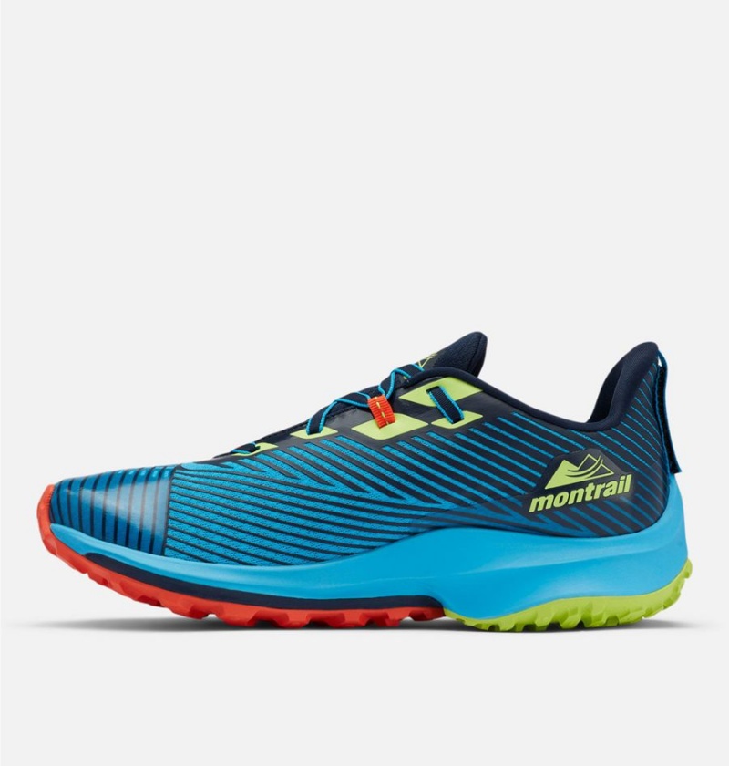 Columbia Montrail Trinity AG Trail Running Men's Sneakers Navy | RTDPJV-047