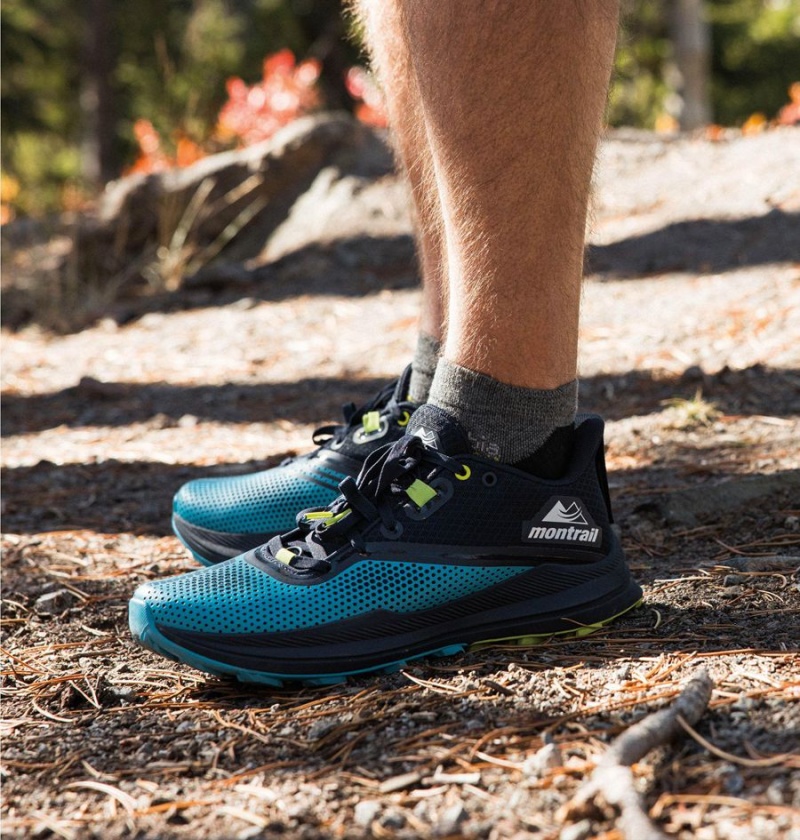 Columbia Montrail Trinity FKT Trail Running Men's Sneakers Blue | IBTDKX-367