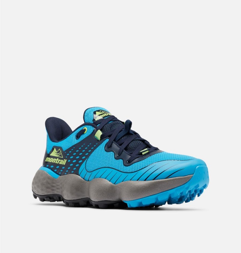 Columbia Montrail Trinity MX Trail Running Men's Sneakers Blue | RQZXFW-023