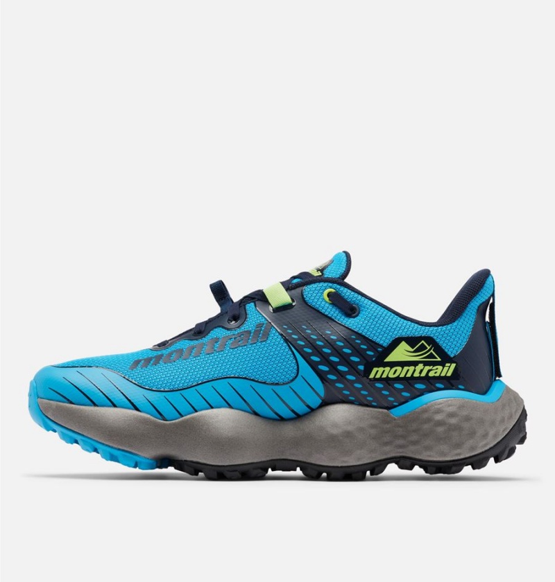 Columbia Montrail Trinity MX Trail Running Men's Sneakers Blue | RQZXFW-023