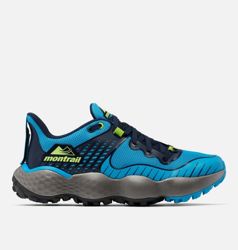 Columbia Montrail Trinity MX Trail Running Men\'s Sneakers Blue | RQZXFW-023