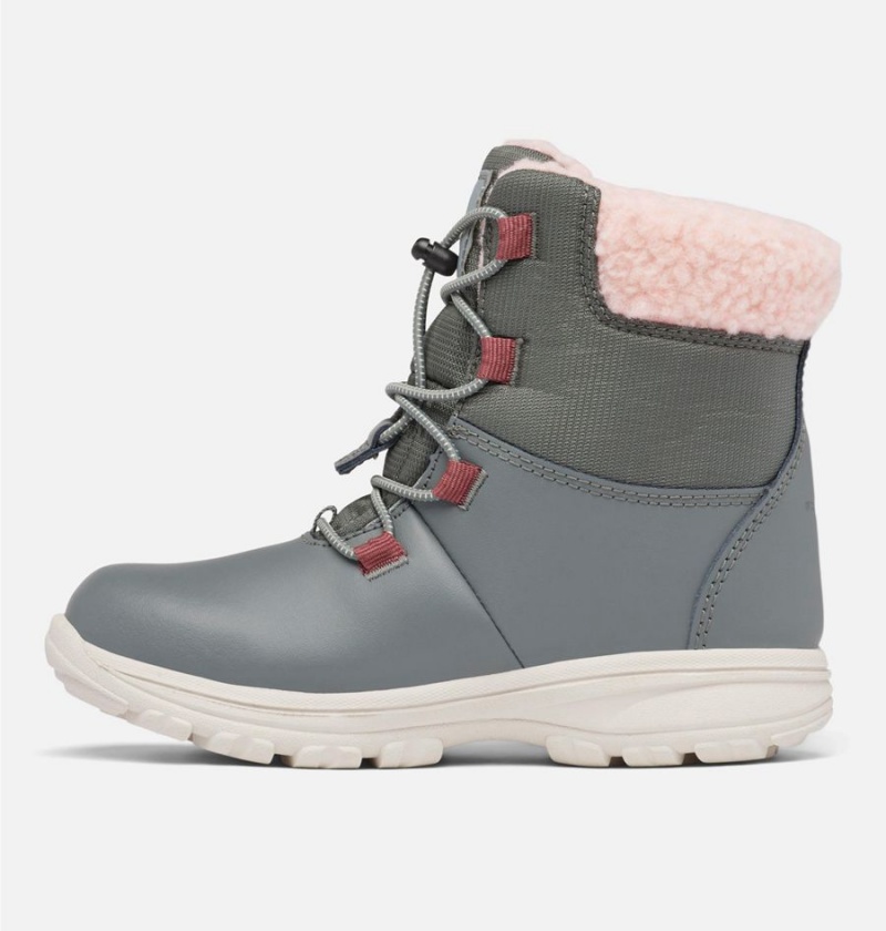 Columbia Moritza Kids' Boots Grey | TQSJRI-231