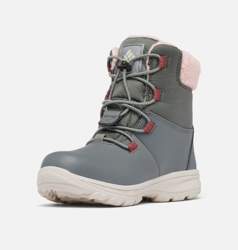 Columbia Moritza Kids' Boots Grey | TQSJRI-231