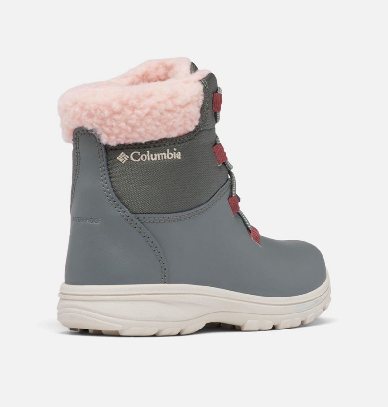 Columbia Moritza Kids' Boots Grey | TQSJRI-231