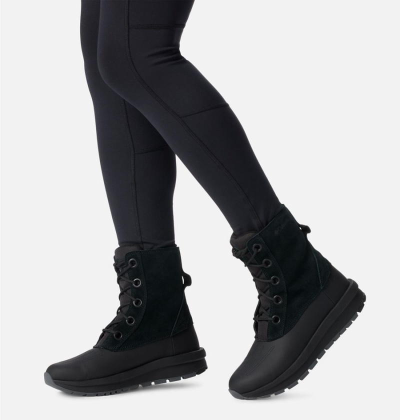 Columbia Moritza Shield Omni Heat Women's Boots Black | QVGWAX-539