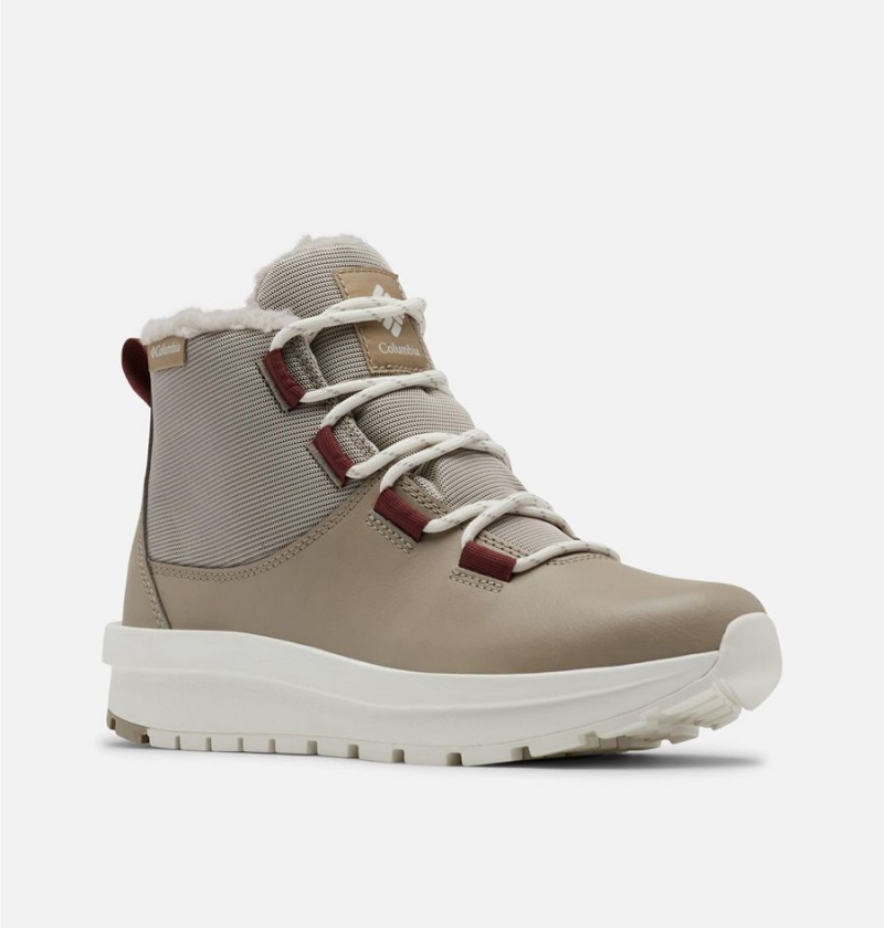 Columbia Moritza Shorty Women's Boots Beige | UZVJXE-056