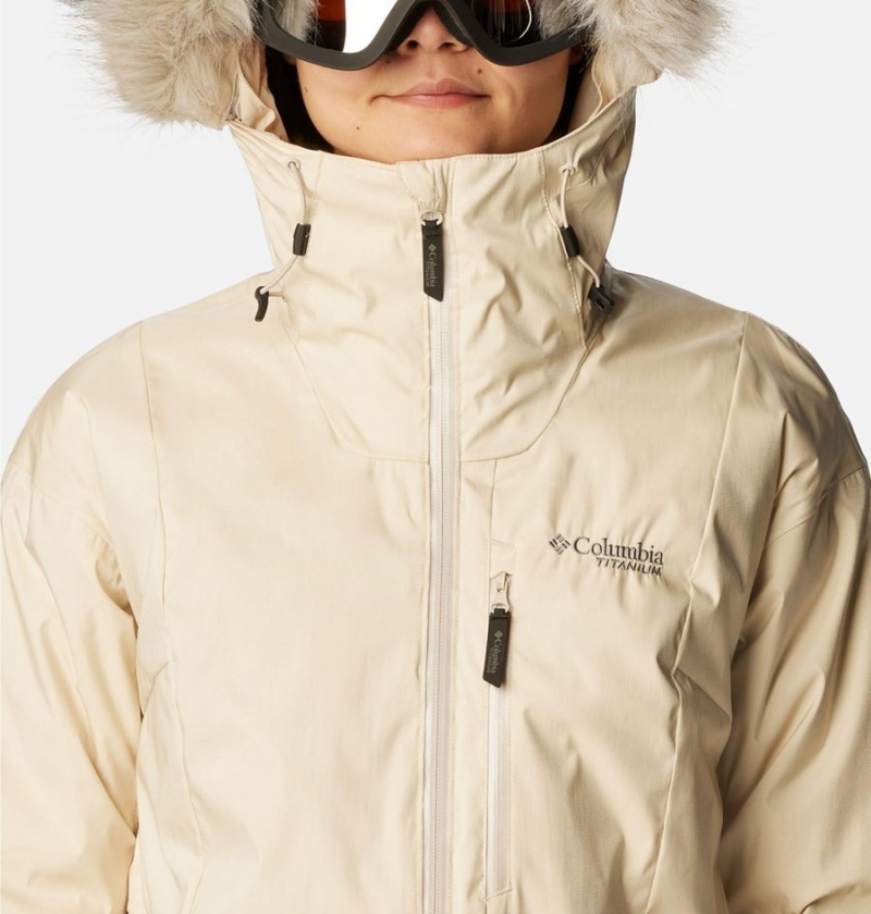 Columbia Mount Bindo III Insulated Women's Puffer Jacket Khaki | DFVZXL-306