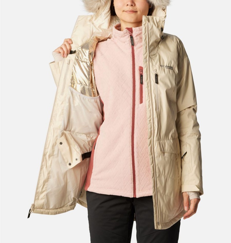 Columbia Mount Bindo III Insulated Women's Puffer Jacket Khaki | DFVZXL-306