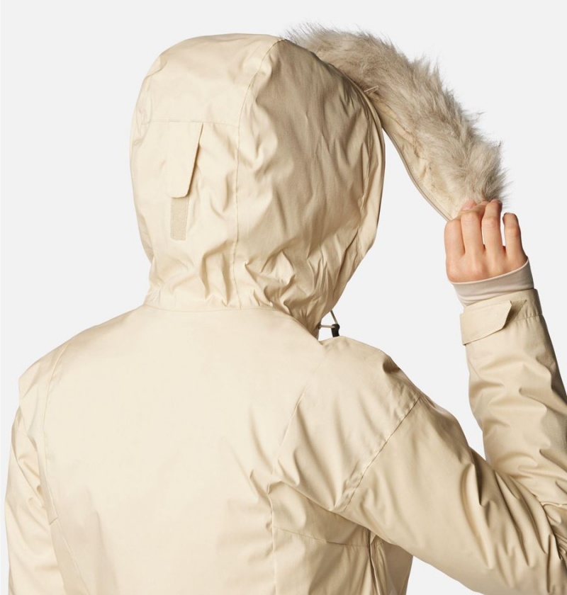 Columbia Mount Bindo III Insulated Women's Puffer Jacket Khaki | DFVZXL-306