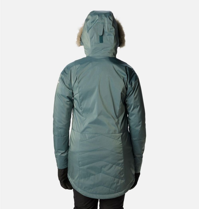 Columbia Mount Bindo III Insulated Women's Puffer Jacket Turquoise | LQEOUM-593