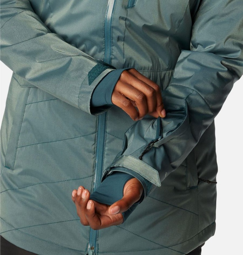 Columbia Mount Bindo III Insulated Women's Puffer Jacket Turquoise | LQEOUM-593