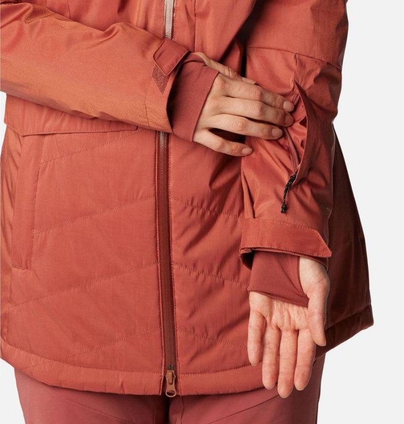 Columbia Mount Bindo III Insulated Women's Puffer Jacket Red | MUNFSR-315