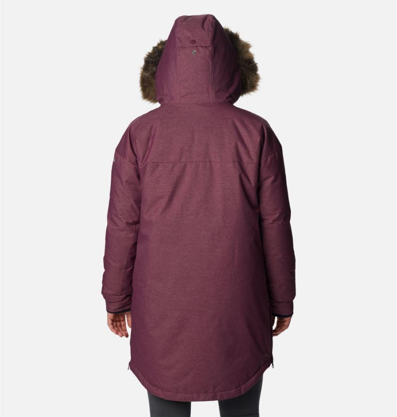 Columbia Mount Si Omni Heat Infinity Down Women's Coats Purple | KDJWUQ-397