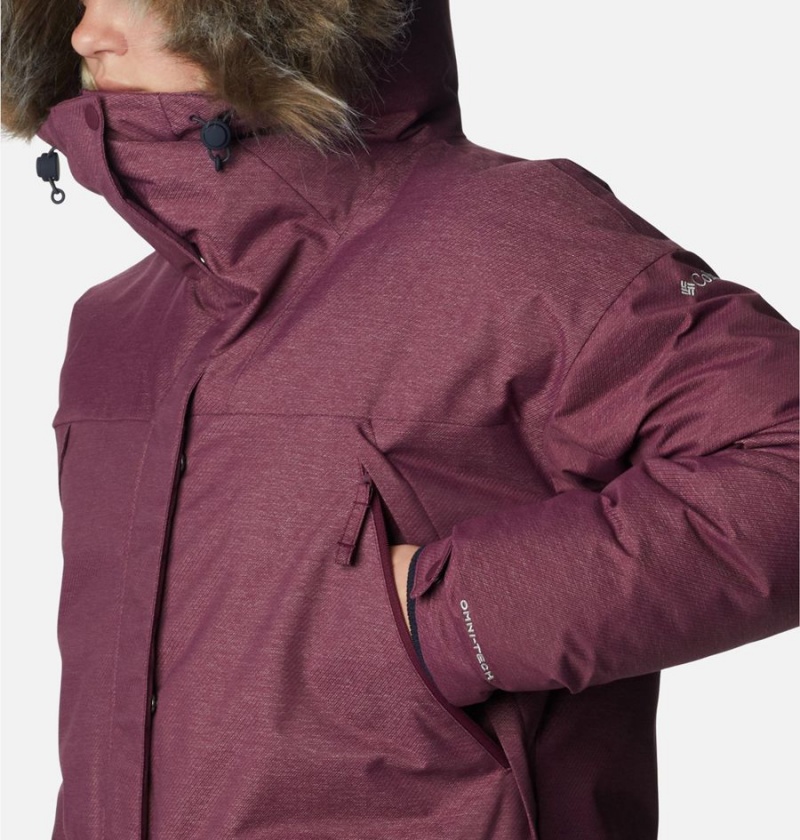 Columbia Mount Si Omni Heat Infinity Down Women's Coats Purple | KDJWUQ-397