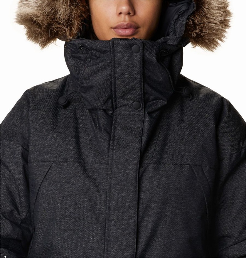 Columbia Mount Si Omni Heat Infinity Down Women's Coats Black | ZICOPR-341