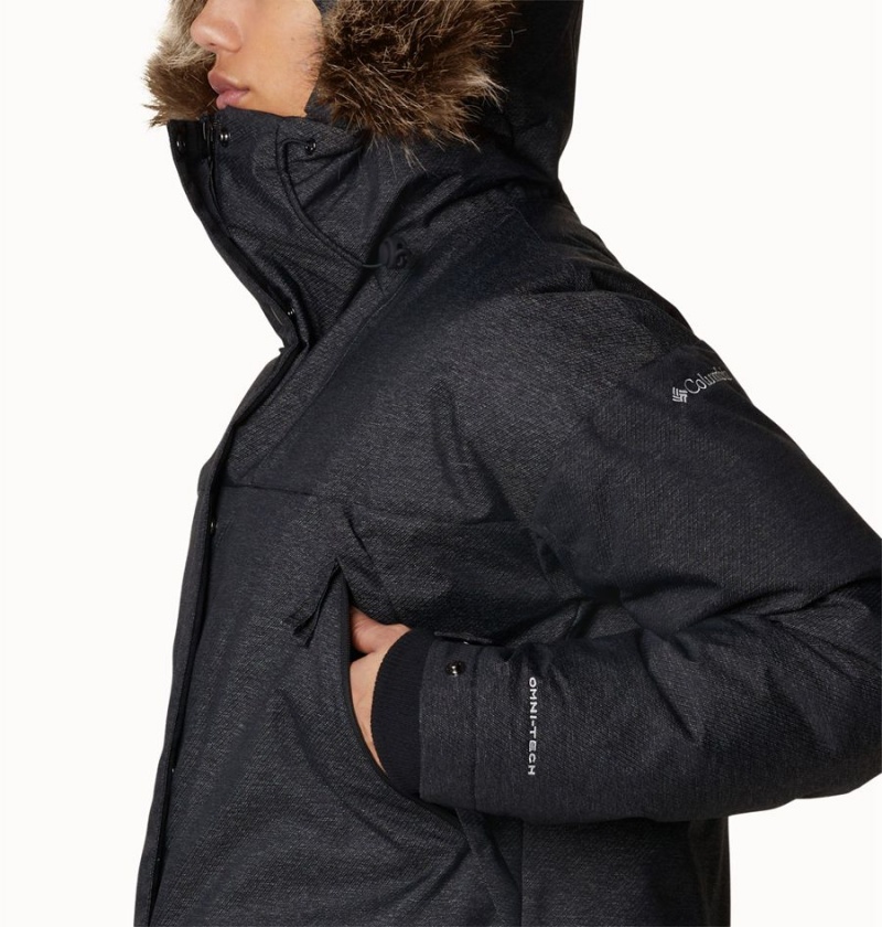 Columbia Mount Si Omni Heat Infinity Down Women's Coats Black | ZICOPR-341