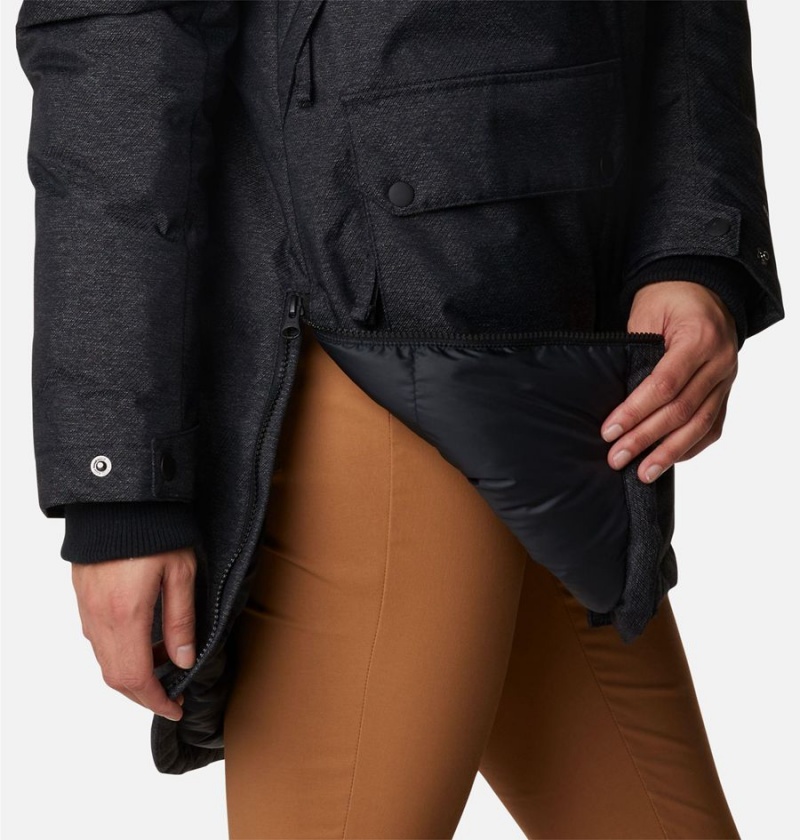 Columbia Mount Si Omni Heat Infinity Down Women's Coats Black | ZICOPR-341