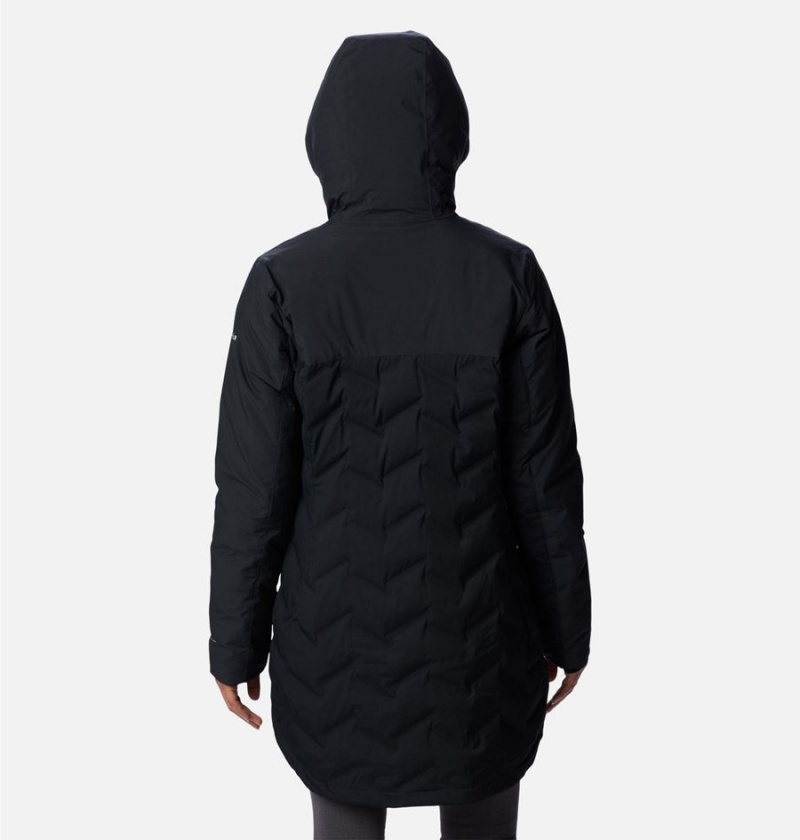 Columbia Mountain Croo II Mid Down Women's Coats Black | ECIGMK-097