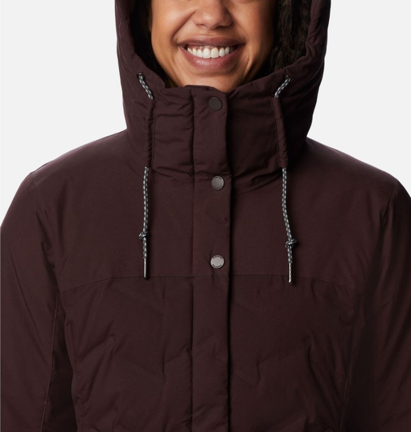 Columbia Mountain Croo II Mid Down Women's Coats Brown | OITPUF-785