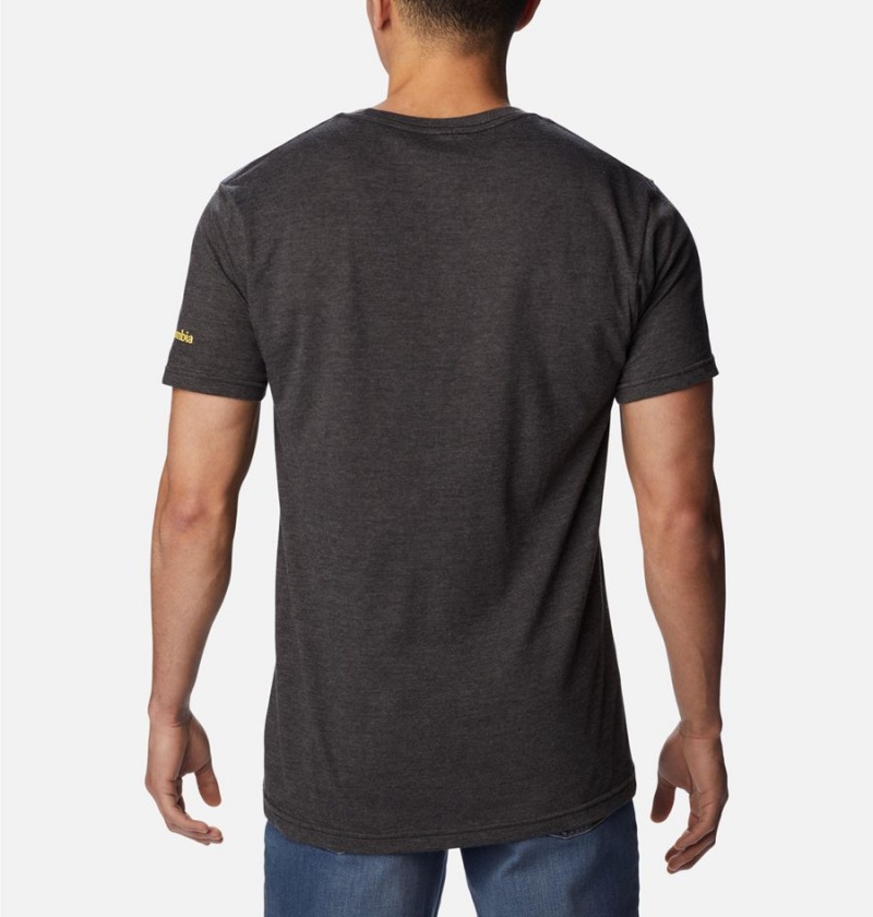 Columbia NP Capitan Yosemite Graphic Men's T-Shirt Grey | OCEQLY-925