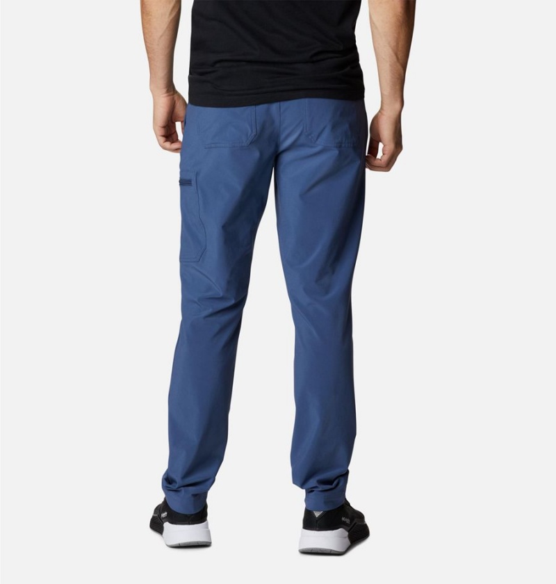 Columbia Narrows Pointe Men's Pants Blue | DIUJEM-896