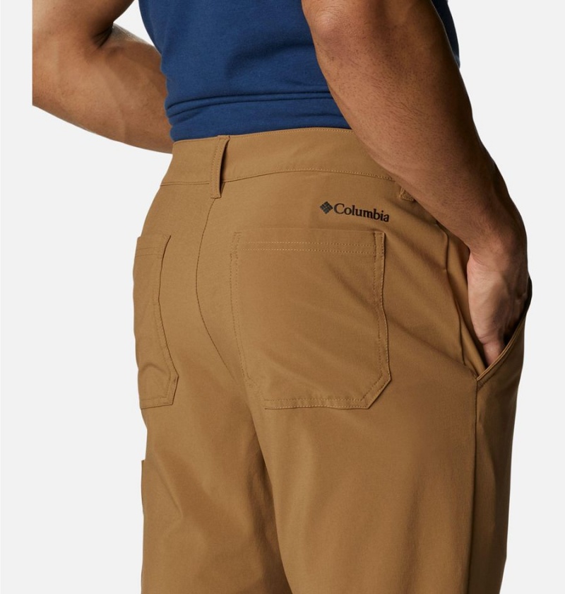 Columbia Narrows Pointe Men's Pants Khaki | VBPSMC-703