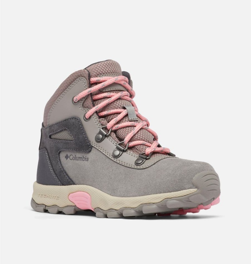 Columbia Newton Ridge Amped Kids' Boots Grey | GMOUFS-218