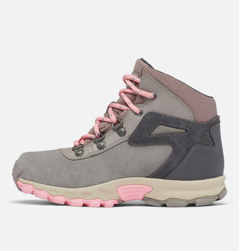 Columbia Newton Ridge Amped Kids' Boots Grey | GMOUFS-218