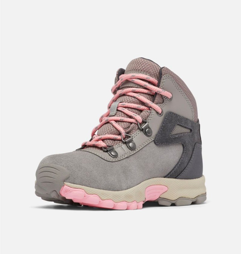 Columbia Newton Ridge Amped Kids' Boots Grey | GMOUFS-218
