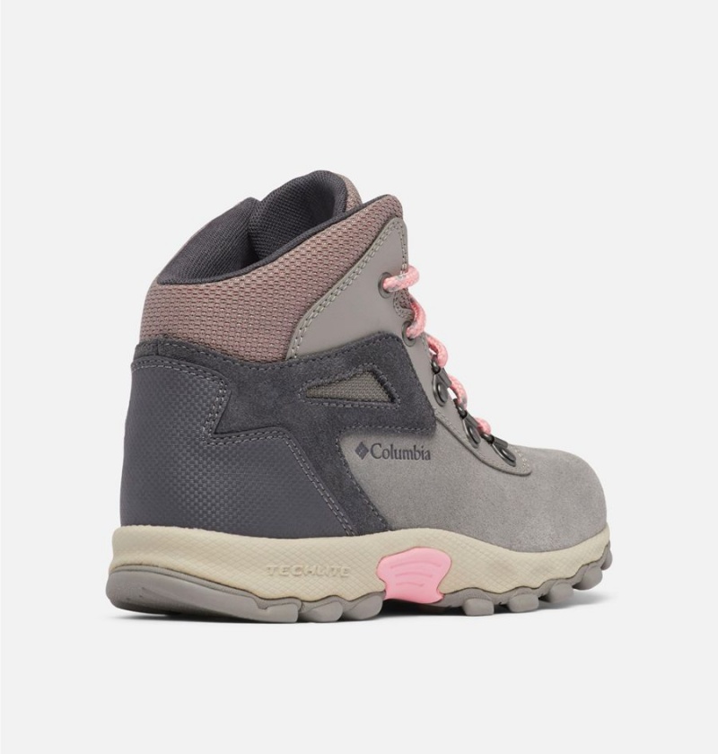 Columbia Newton Ridge Amped Kids' Boots Grey | GMOUFS-218