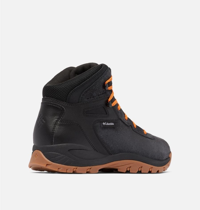 Columbia Newton Ridge BC Boot Men's Hiking Shoes Black | XIHSYE-728