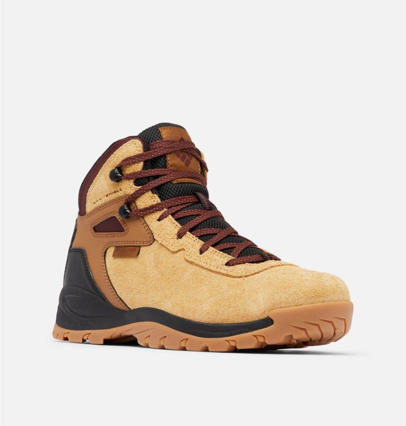 Columbia Newton Ridge BC Boot Men's Hiking Shoes Yellow | SIRHGV-620