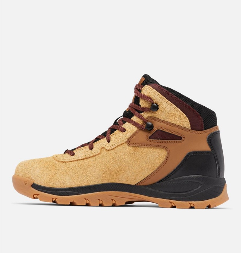 Columbia Newton Ridge BC Boot Men's Hiking Shoes Yellow | SIRHGV-620