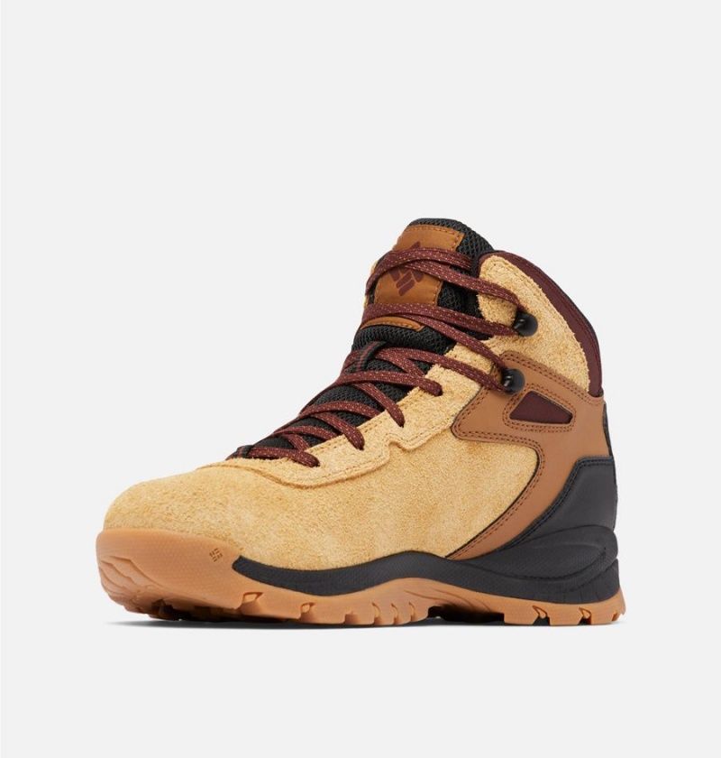 Columbia Newton Ridge BC Boot Men's Hiking Shoes Yellow | SIRHGV-620