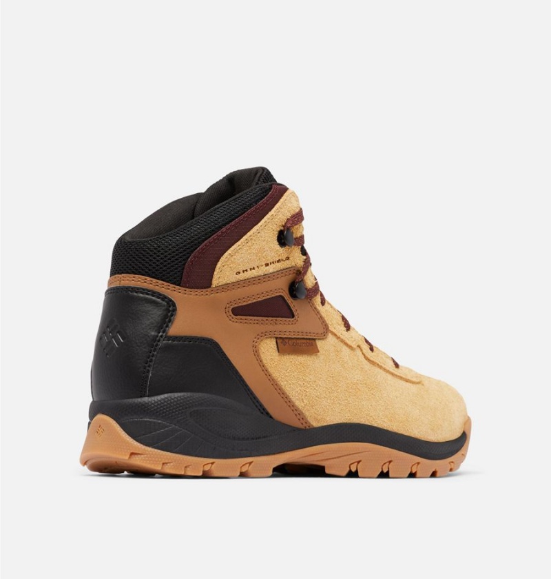 Columbia Newton Ridge BC Boot Men's Hiking Shoes Yellow | SIRHGV-620