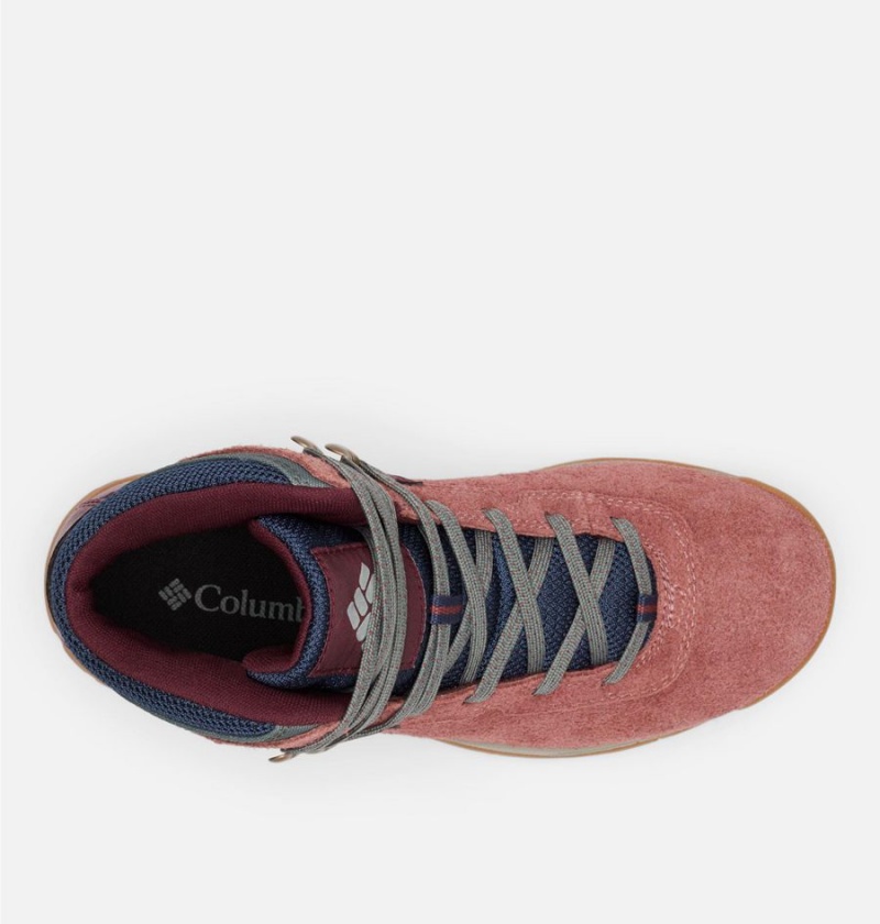 Columbia Newton Ridge BC Boot Women's Hiking Shoes Coral | FPAIDB-653