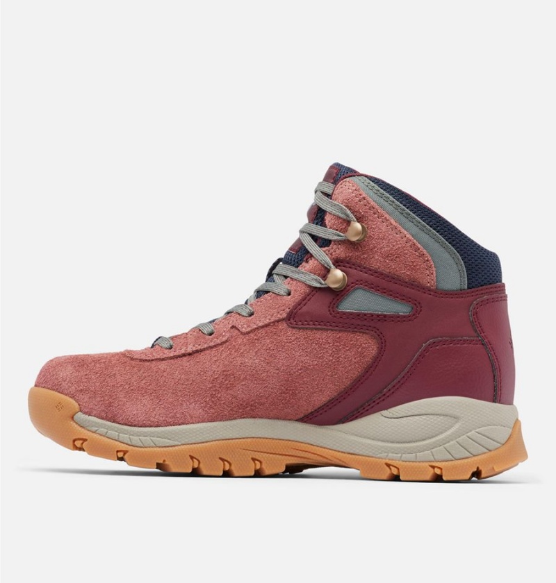 Columbia Newton Ridge BC Boot Women's Hiking Shoes Coral | FPAIDB-653