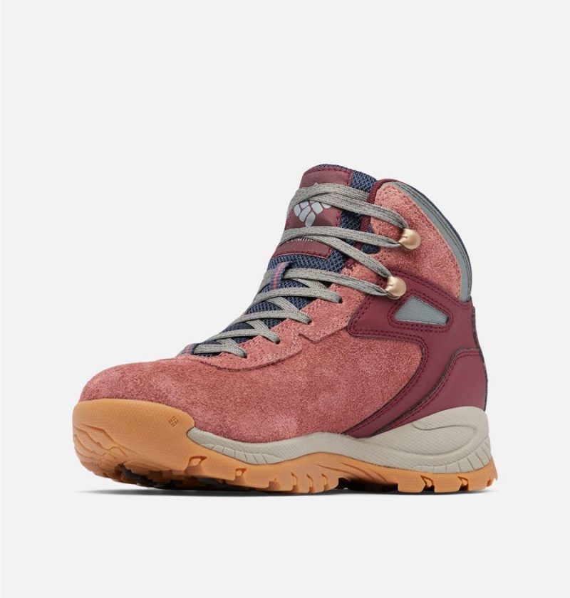 Columbia Newton Ridge BC Boot Women's Hiking Shoes Coral | FPAIDB-653