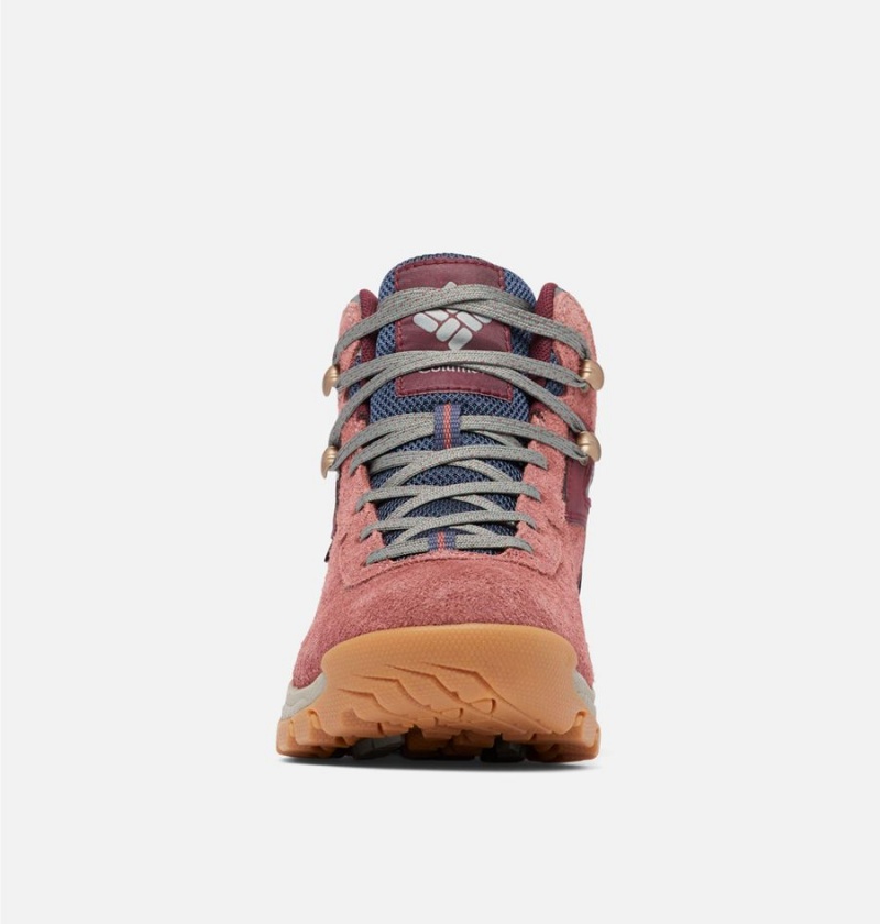 Columbia Newton Ridge BC Boot Women's Hiking Shoes Coral | FPAIDB-653