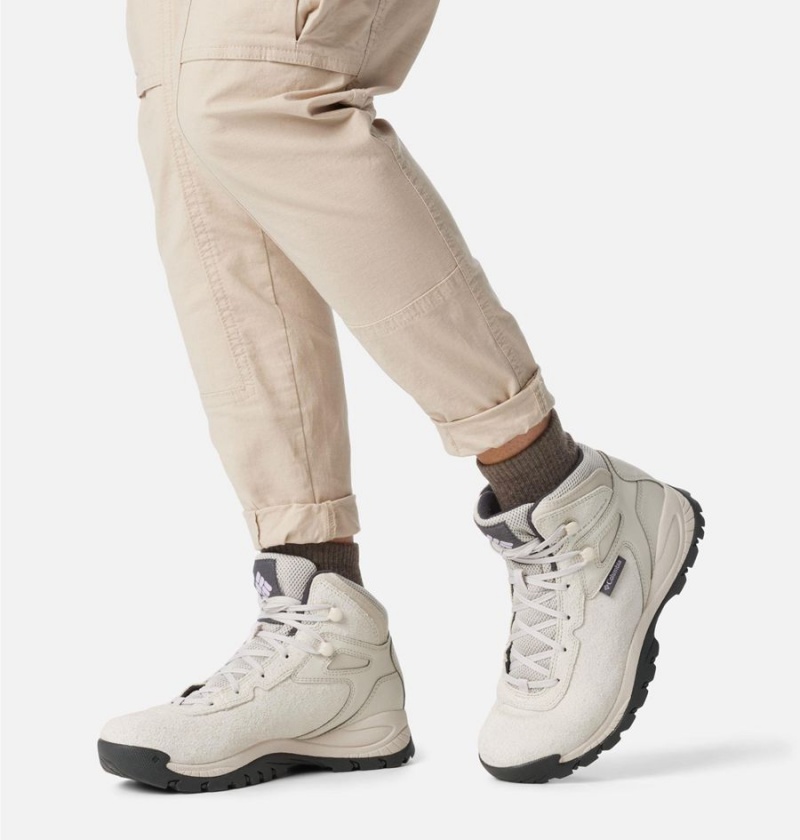 Columbia Newton Ridge BC Boot Women's Hiking Shoes White | ILCWDX-028