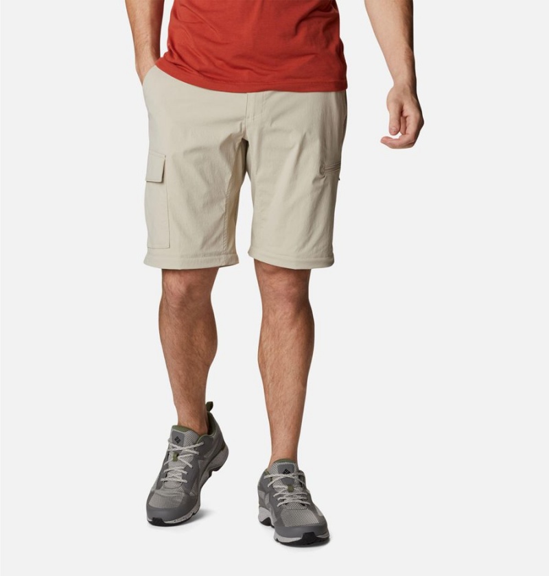Columbia Newton Ridge II Convertible Men's Pants Khaki | UJFEPN-671