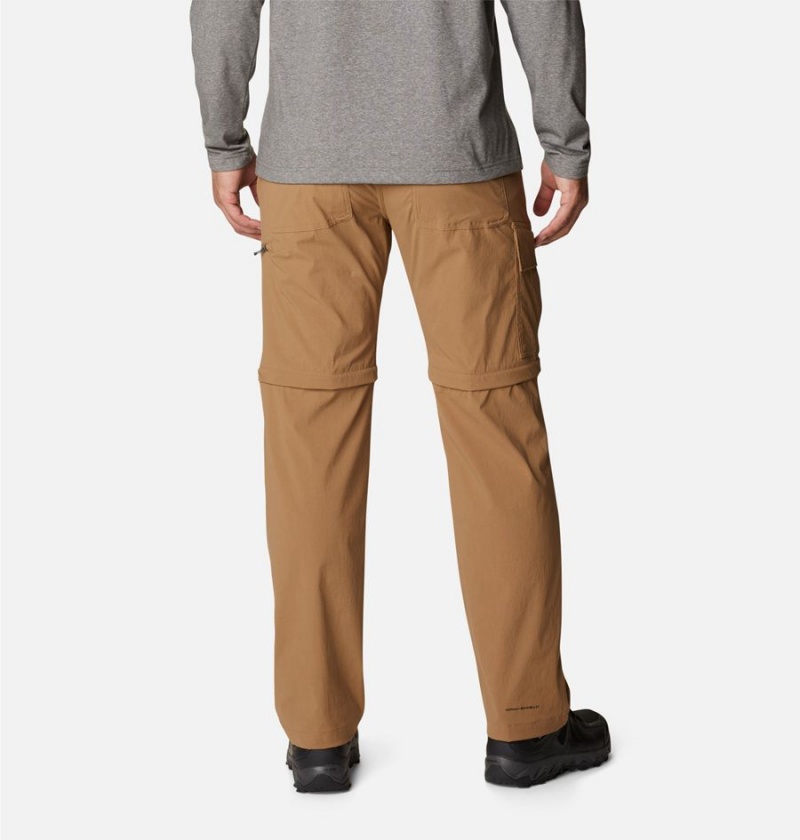 Columbia Newton Ridge II Convertible Men's Pants Khaki | XJCADF-230